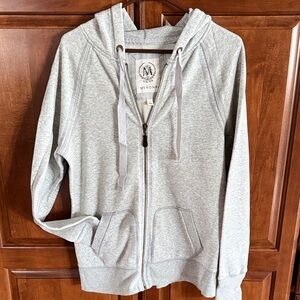 Vintage Merona Full-Zip Hooded Sweatshirt